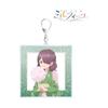TV Anime "Utagoe wa Mille-Feuille" New Illustration Kuma-chan Summer Festival ver. BIG Acrylic Keychain