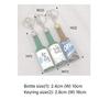 Koreaanse Soju en Bierflesje Sleutelhanger 3-Delige Souvenir Set