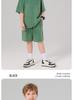 Pure Cotton Retro Short Sleeve Round Neck Loose T-Shirt for Children & Toddlers - Trendy Spring/Summer Kids' Clothing