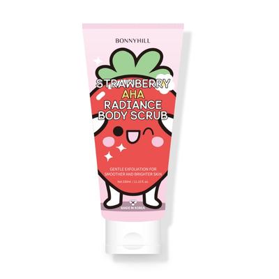 Strawberry AHA Radiance Body Scrub (330ml)