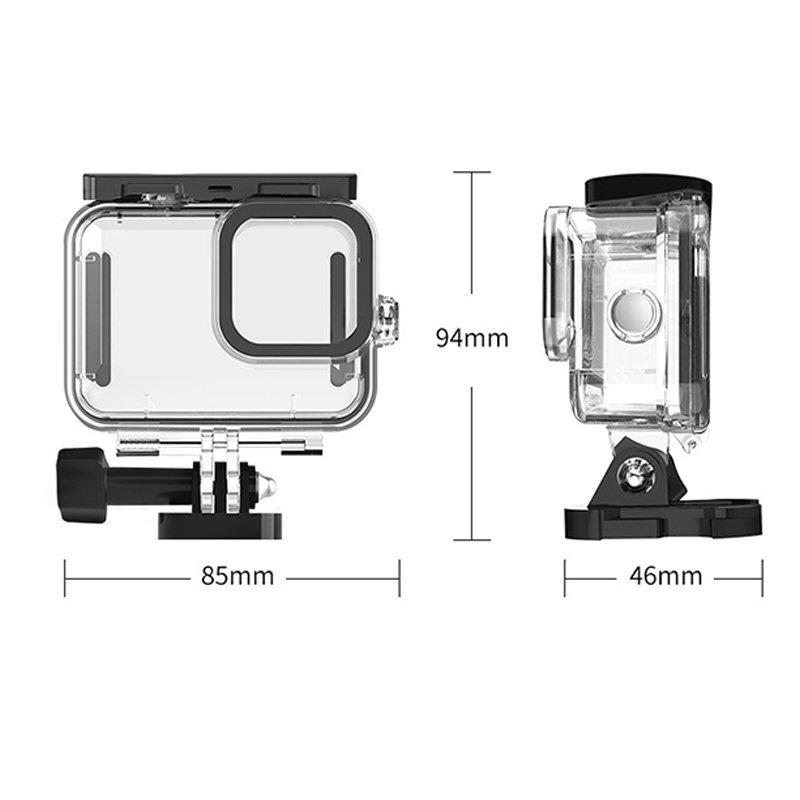 Case for GoPro Hero 9, Waterproofcase, Clear