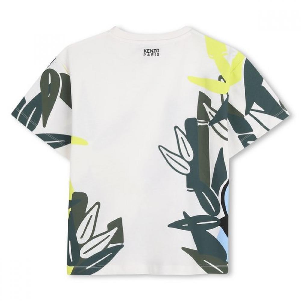 Kenzo Kids 14 Years ElephanT Jungle T shirT Eden Jungle