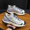 Trendy Platform Casual Sports Shoes Men's Spring New Super Soft Maillard Wide Foot Mountaineering Men's Shoes