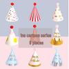 Trendy Kids' Photo Frame & Party Props Set: Birthday Decor, Picnic Hat & Glasses