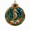 3D Crystal Ball Ornament Transparent Hanging Decor Christmas Tree Decoration Ocean Theme Holiday Pendant