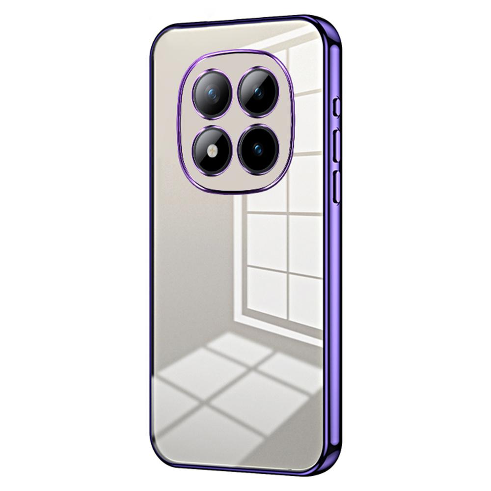 For Xiaomi Poco M8 Pro 5G/Redmi Note 15 Pro+ 5G (Global) Case Electroplating Frame Soft TPU Phone Cover