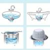 1PC New Bathtub Drain Hair Catcher Collapsible Drain Protector for Pop-Up and Regular Drains of Shower Bathtub Tub Bathroom Sink