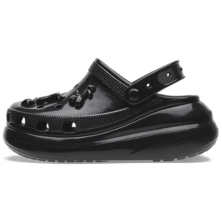 (WMNS) Crocs Crush High Shine Clogs  Black  Women s 209285-001 EU 39-40
