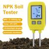 NPK Soil Temperature Sensor Nitrogen Phosphorus Potassium Nutrient Detector Fertility Meter Tester Greenhouse Garden