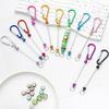 Beadable Keychains Bars Blank Beadable Keychains Bars Metal Keychains Multifunctional Key Fob Blank for Jewelry Making