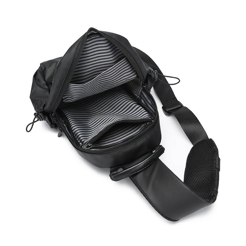 Breast Bag Men'S Fashion Messenger Bag Fashion Trendy Brand Casual Versatile Shoulder Bag Sports Small Backpack Large Capacity