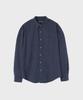 Le Ab Parc Pigment Dyed Shirt Navy