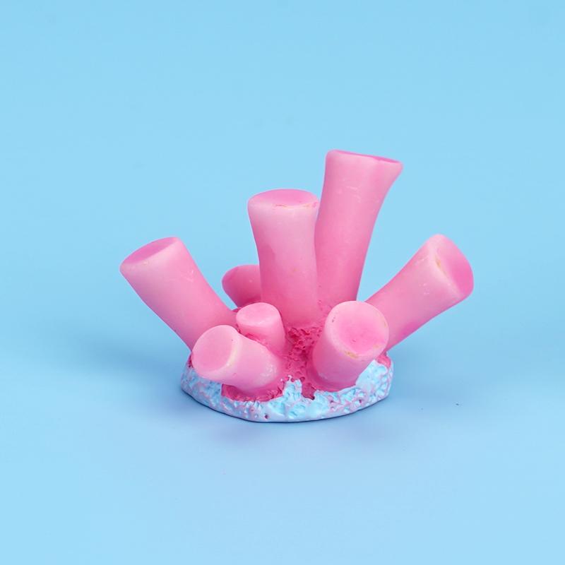 Aquarium Artificial Coral Landscape Ornaments Garden Fish Tank Decor Resin Reef Rock Making Simulation Starfish DIY Background