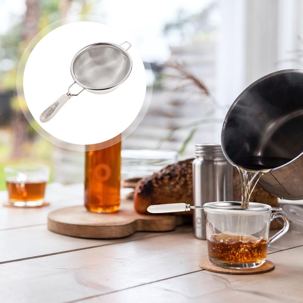 1Pcs Premium Tea Strainer Effective Residue Removal Heat-Resistant Infuser Ideal for Gifting Tea Enthusiasts Mesh Filter