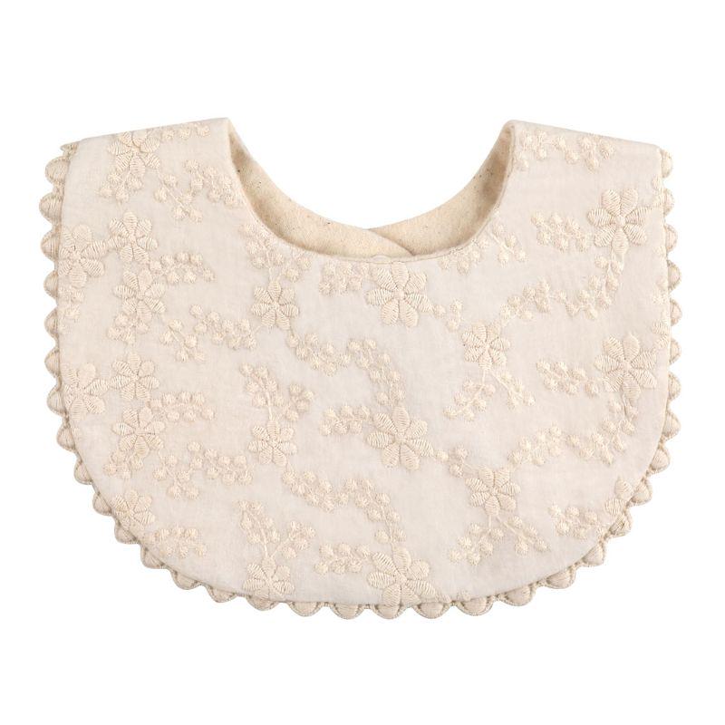 Korean Style Toddler Kids Lace Floral Bibs Cute Hollow Out False Collar Children Clothes Accessiory Pure Color Baby Girls Cotton