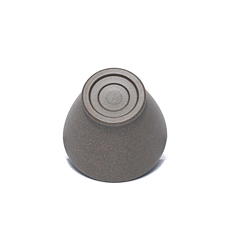 Bainianliyong Yixing Purple Clay Master Cup, Pure Handmade, Original Ore Blue Section Mud Hopper Cup, Kung Fu Tea Accessories, Personal Brewing Cup