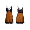 Solid Color Lace Backless Pajamas Comfortable Casual Pure Desire Cami Women's Loungewear 552 Simple Seductive Sleepwear Perfect for Everyday Use
