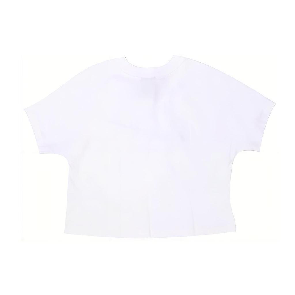 Nike Sportswear Swoosh Logo Short Sleeve T-Shirt Women Tops White CW4321-100