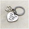 Keychain Holder Heart Tag Portable Car Motorcycle Pendant Keyring Hanging Key Bag Woman Handbag Man Deccoration Chain