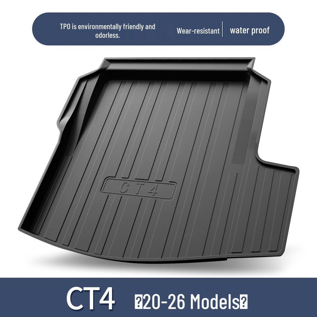 Cadillac CT4 Trunk Mat Waterproof TPE Interior Accessory