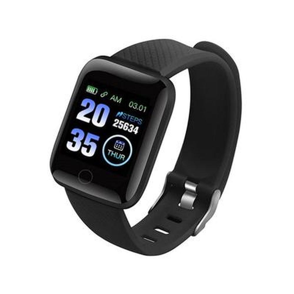fitness tracker digital sports bluetooth smart watch connect to ios &android