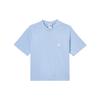 ACG Solid Logo Crew Neck T-Shirt Women Tops Blue DJ3647-415