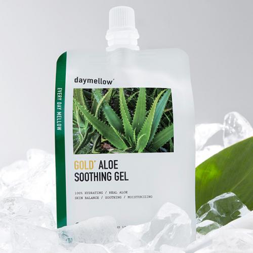 Daymellow Gold Aloe/Diamond Cactus/Vitamin Bamboo Soothing Gel Gold Aloe