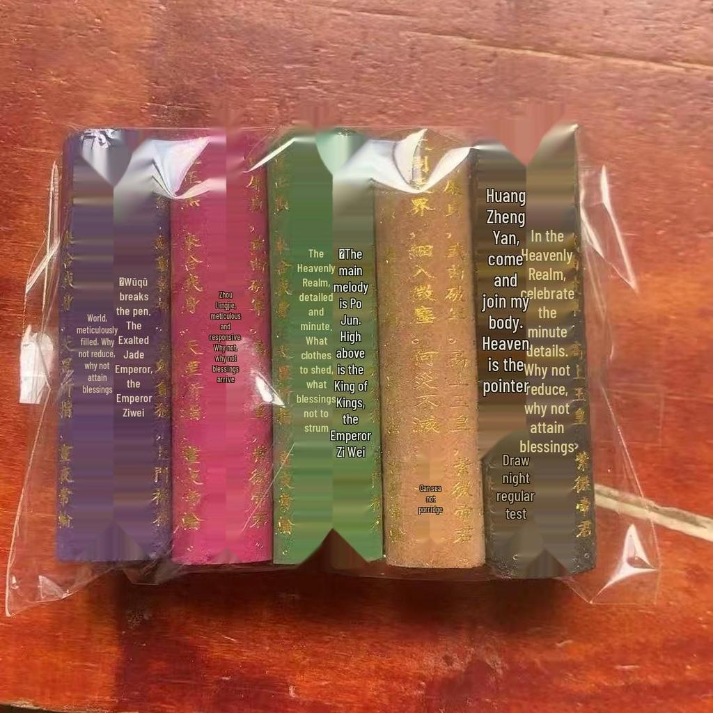 Five Directional Wealth Gods Sandalwood & Agarwood Incense Set