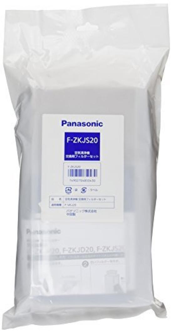 

Panasonic Набір для збирання та дезодорації фільтра очищувача повітря [Оригінальний продукт] F-ZKJS20 білий