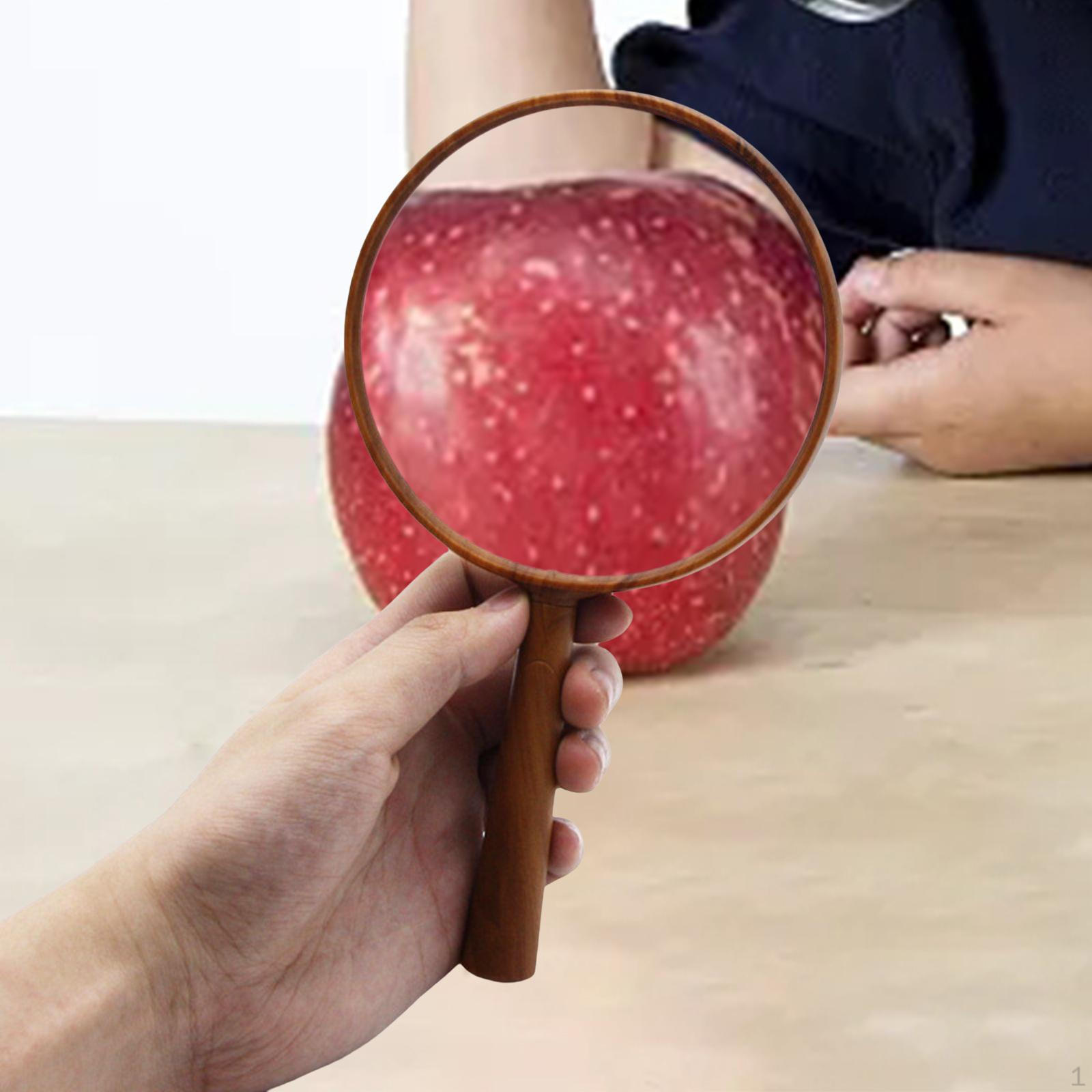 

Magnifying Glass Reading Shatterproof Design with for Seniors Identification Hobby Observation Book 110mm