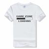 Summer Game Zone Loading Print T Shirt Cotton Game Zone Loading   Graphic Sporty T-shirts Tee Streetwear T shirts