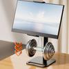 Heavy Duty Portable Monitor Stand Mount For Devices 360°Rotation Adjustment Height Aluminum Construction Holder