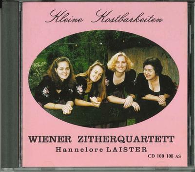 CD WIENERZITHERQUARTETT - Hannelore Laister CD100108AS AGS Europe Music Others Used