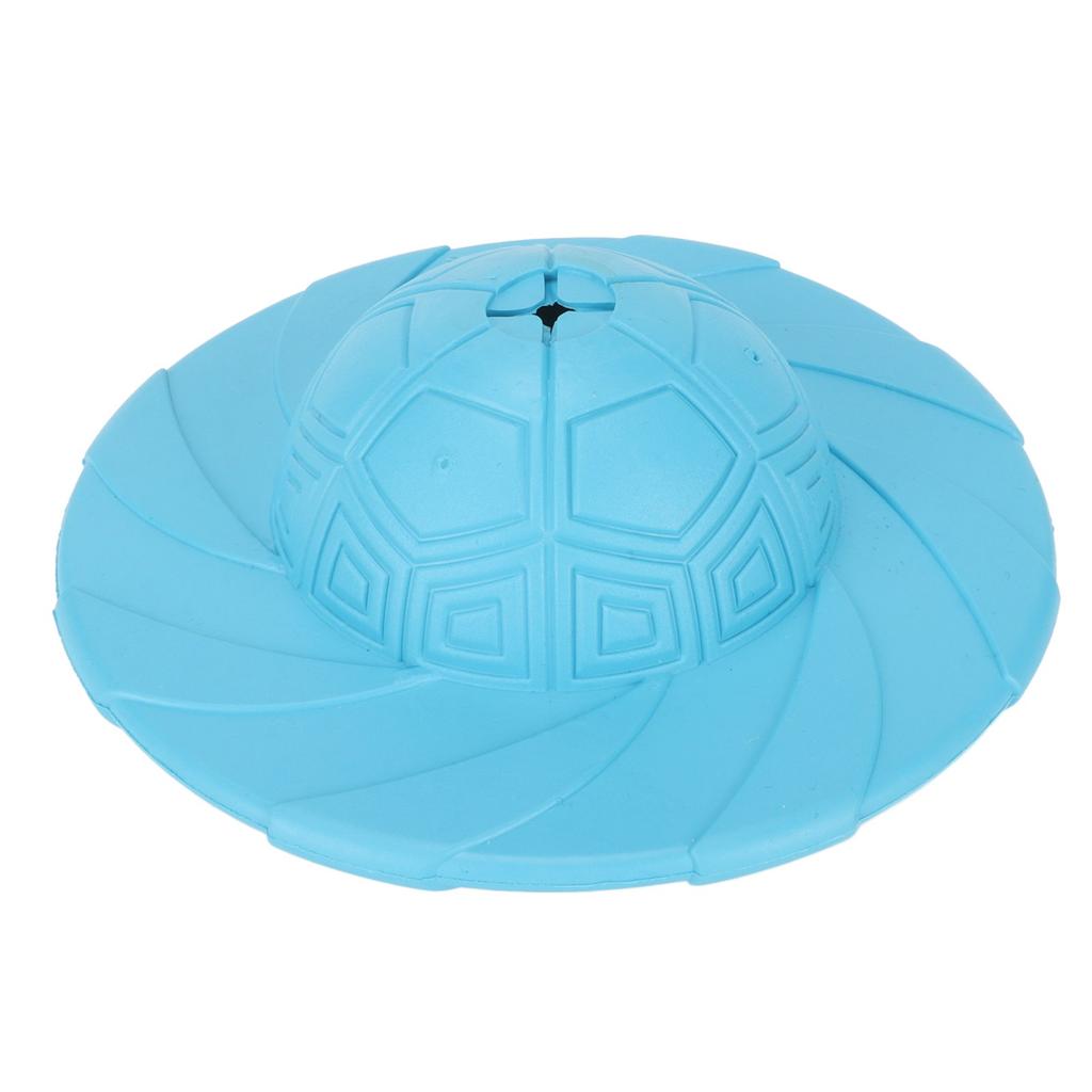 Dog Flying Disc Treat Dispenser Interactive IQ Training Bite Resistance Pet Flying Disc Toy for