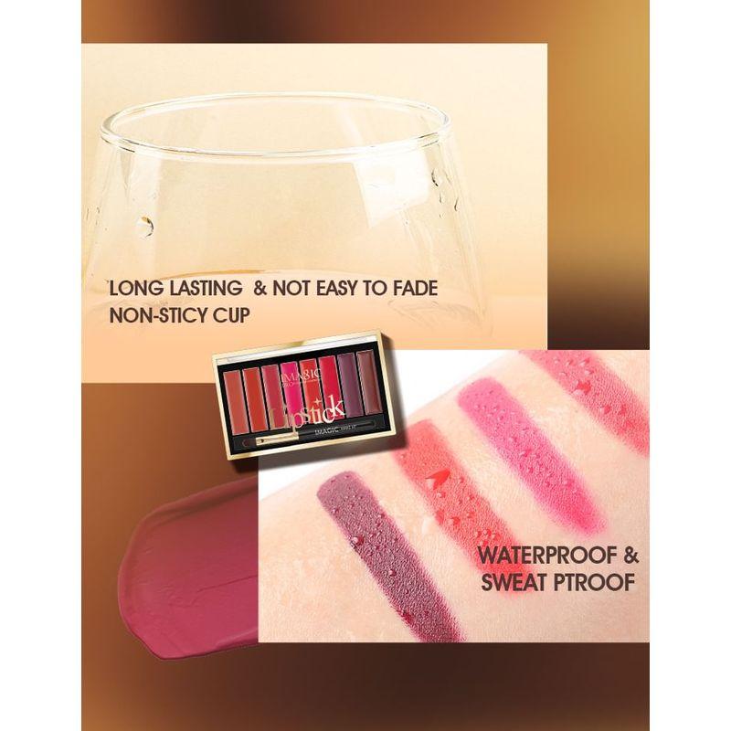 IMAGIC - 8 Colours Matte Lipstick Palette