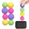 4/8PCS Rainbow Stress Ball Fidget Toys Autism ADHD Anxiety Stress Relief Sensory Toys for Adults Teens  Silicone Magnetic Ball