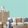 Mint fabric pattern wallpaper, clear detail for living room and bedroom 50x1000