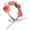   Flower Wreath Headband Floral Garland Headpiece Artificial Floral Crown for Women