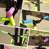 Colorful Soft Rubber Bike Grips Non-Slip Bicycle Handlebar Covers For Mountain/Road Bikes Comfortable Cycling Accessories