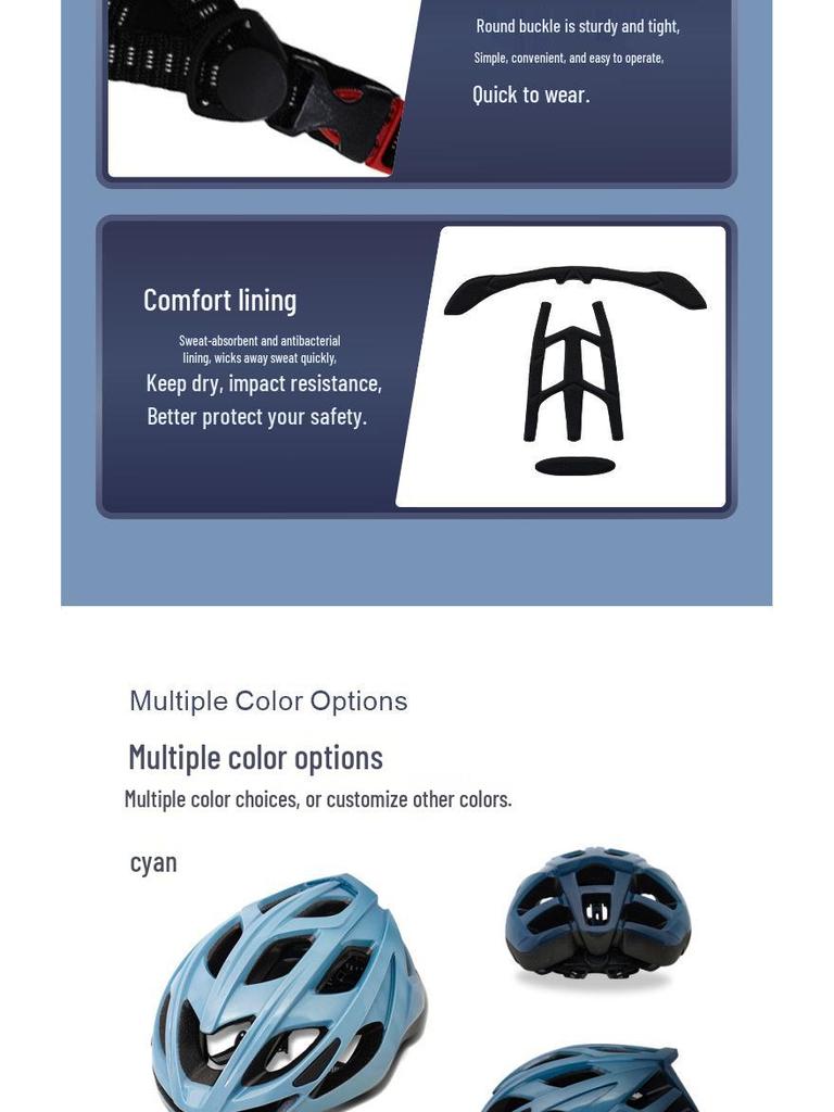 Plus Size Ventilated Ultralight Cycling Helmet for Summer