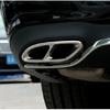 Exhaust Muffler Cover Trim For Mercedes Benz A B C E GLS Class 2015-2016 2pcs