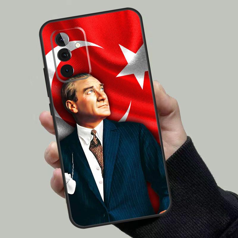 

Турецкий флаг Ататюрка Чехол для Samsung Galaxy A56 A36 A16 A33 A13 A23 A52 A32 A12 A54 A34 A14 A53 A15 A35 A55 A17 Samsung A23