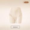 Women's Seamless Ice Silk Safety Shorts - Foundation Color, Invisible, Anti-Exposure, Wear Without Underwear, 3-in-1 Base Layer.