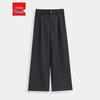 IEF 2025 Autumn Korean Style Wide-Leg Pants