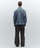 Insilence Boxy Fit Denim Trucker Jacket Blue