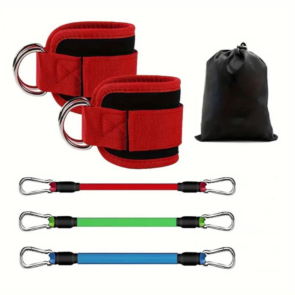 Ayak Bileği Tokalı Direnç Bandı Bacak & Kalça Antrenörü - Fitness & Spor Koruyucu Ekipman