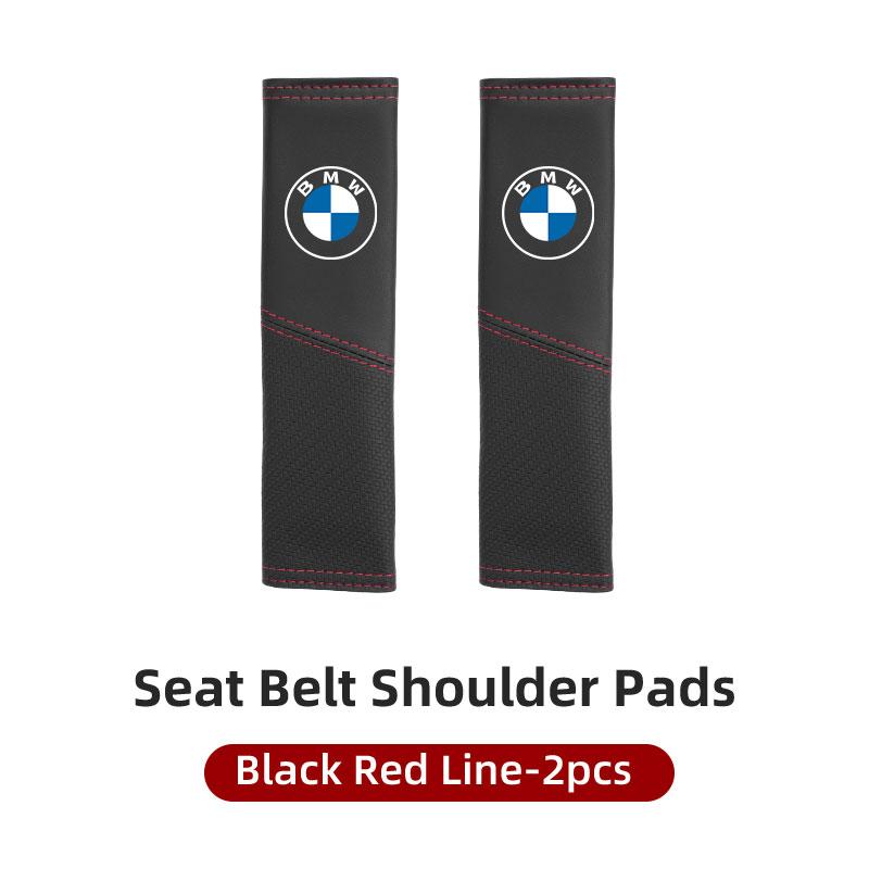

For BMW Leather Car Seat Belt Cushion Safety Belt Shoulder Protector Pad Accessories E87 E70 E91 E30 G20 E92 E93 E60 E46 E90 G30