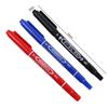 2Pcs/set Waterproof Tattoo Skin Marker Pen Thin Pen Tip Dual-Tip Tattoo Makeup Pen  Piercing Marker