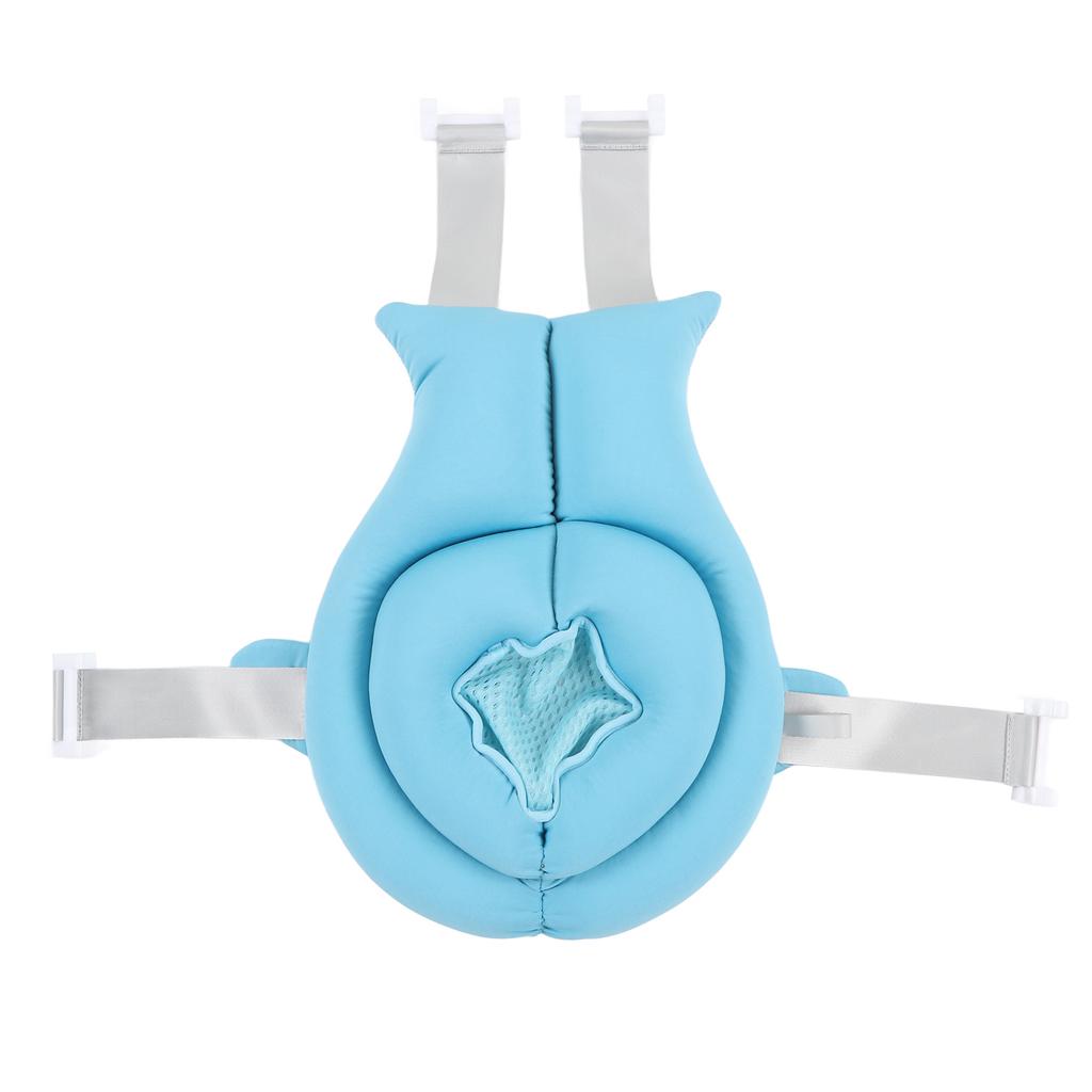 Baby Bathtub Cushion Soft Skin Friendly Floating Infant Sink Bath Support Mat for Newborn Type 1
