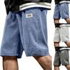 Lässige Herren-Shorts mit Kordelzug aus Webmaterial